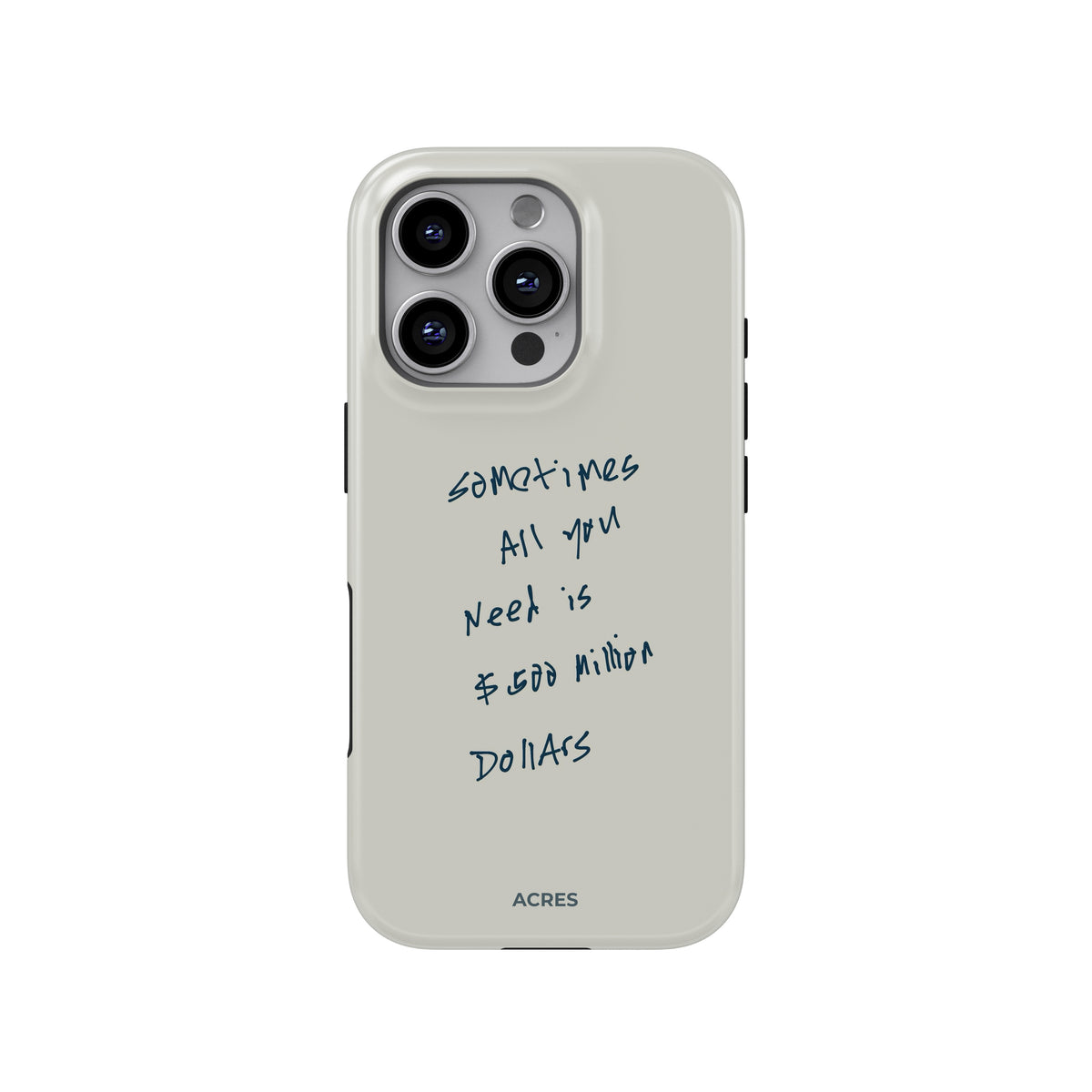 All You Need Baskılı Telefon Kılıfı
