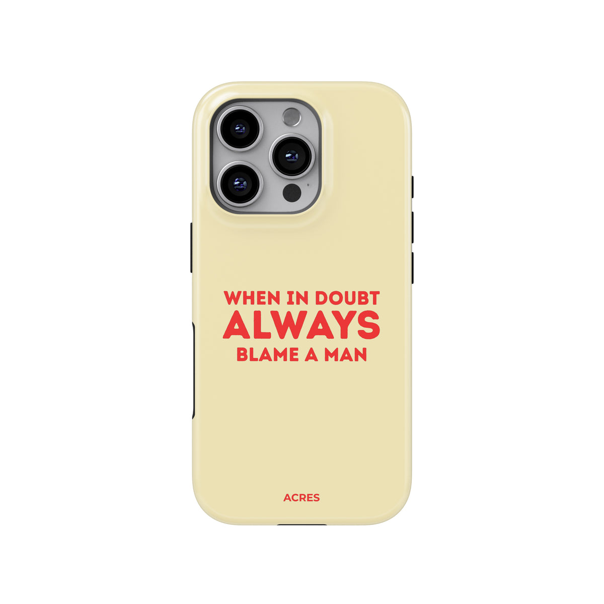 Doubt Baskılı Telefon Kılıfı
