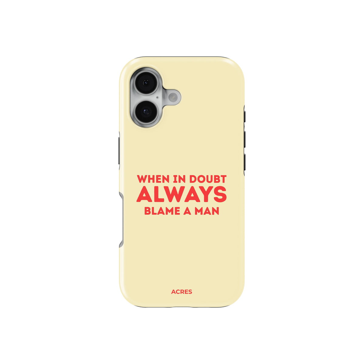 Doubt Baskılı Telefon Kılıfı