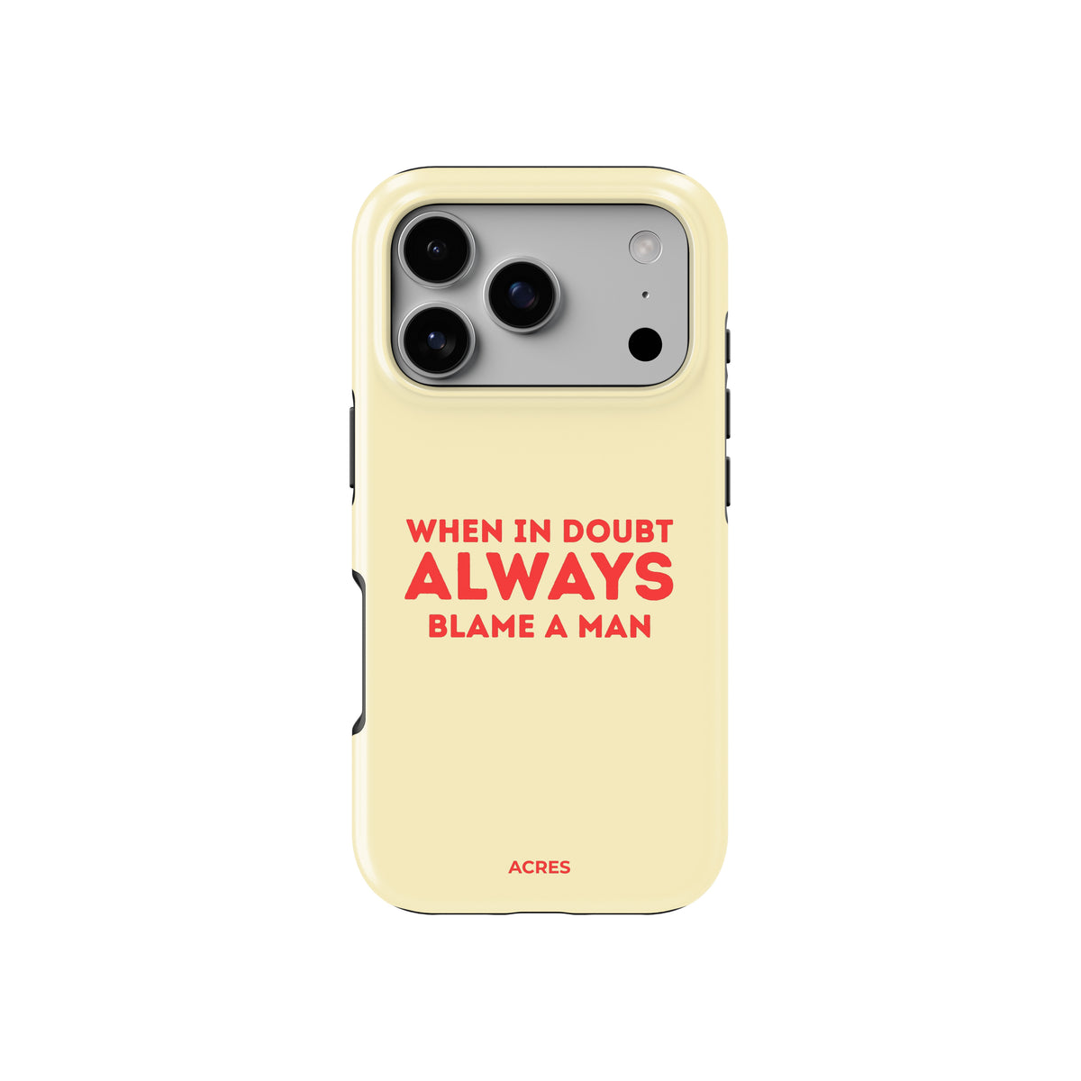 Doubt Baskılı Telefon Kılıfı