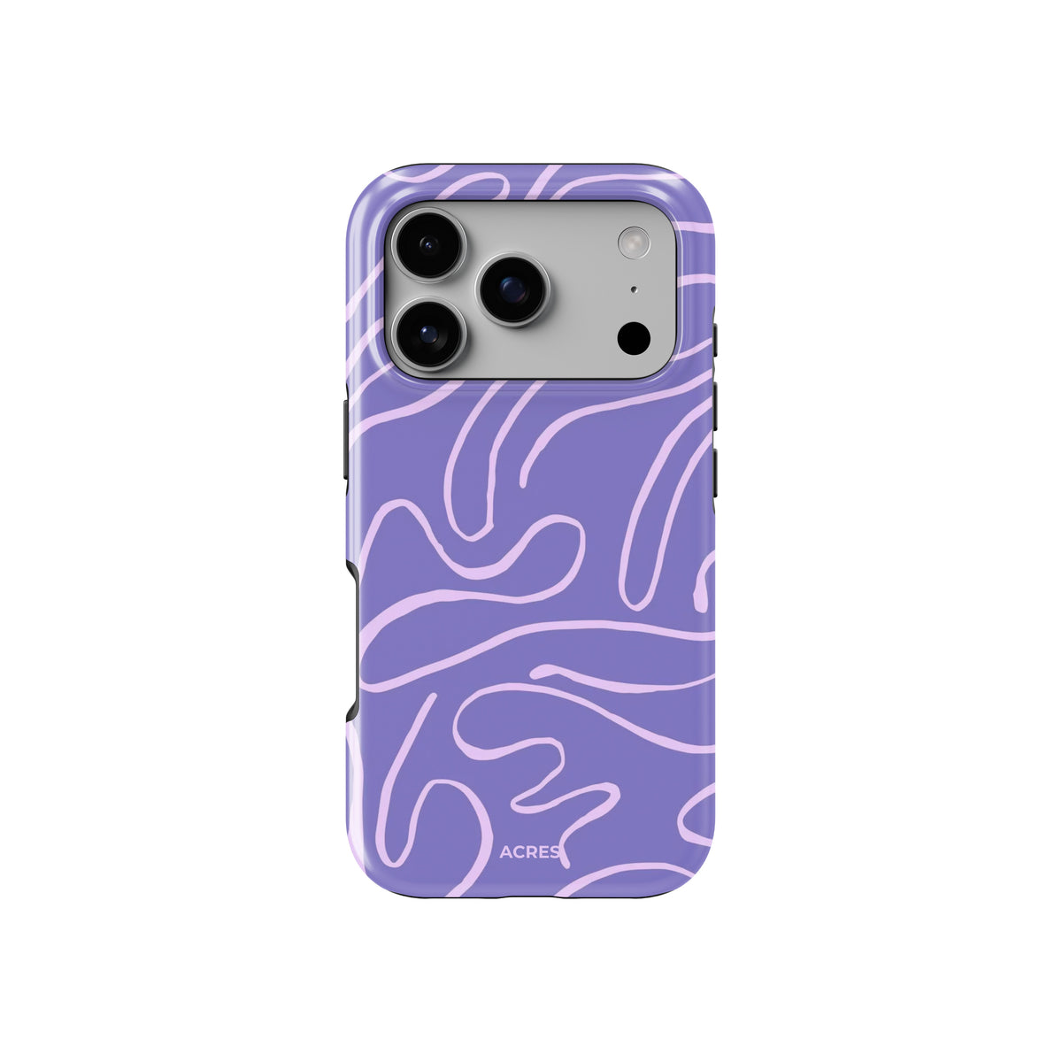 Lilac Swirls Baskılı Telefon Kılıfı