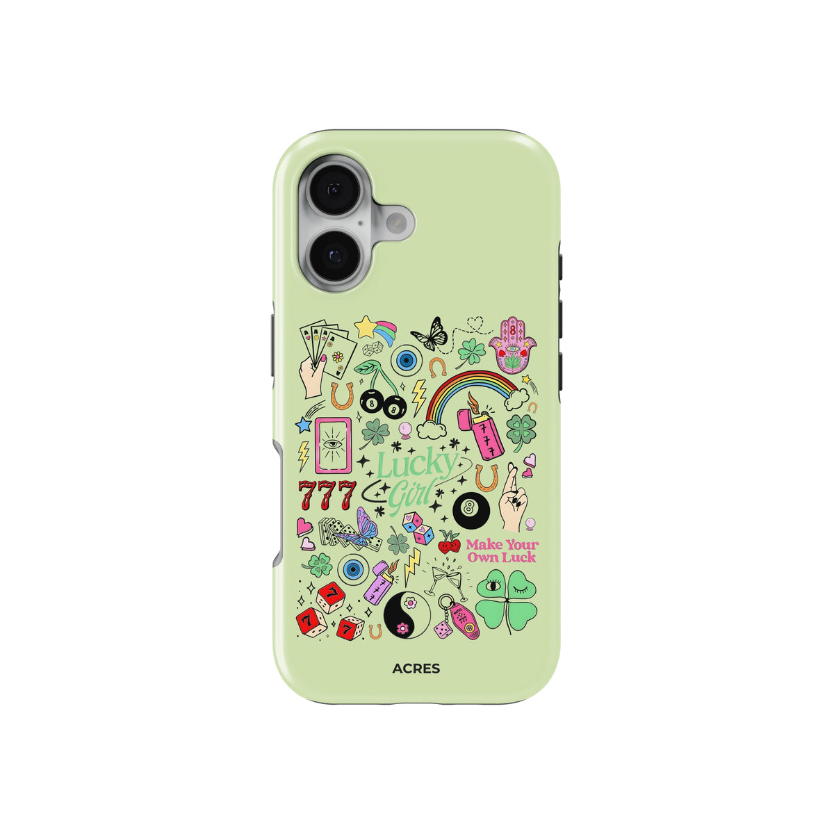 Lucky Items Baskılı Telefon Kılıfı