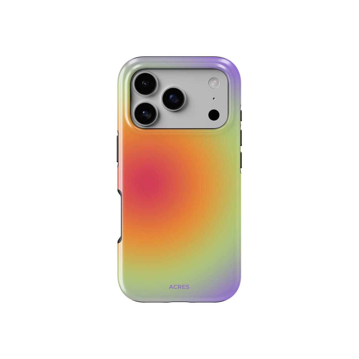 Rainbow Aura Baskılı Telefon Kılıfı