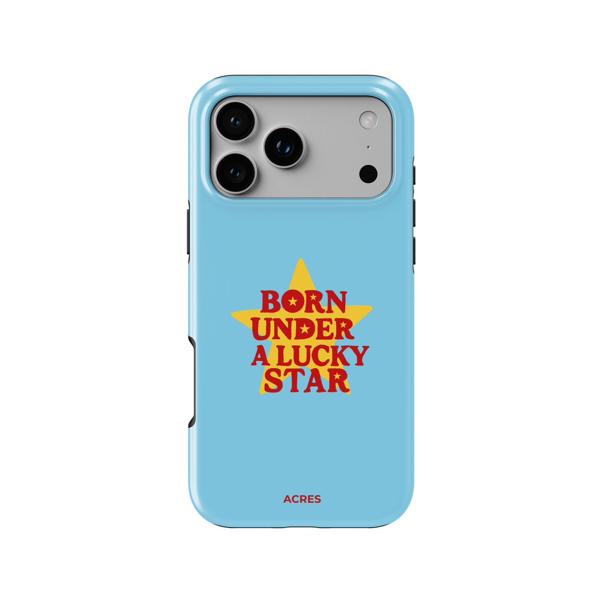 Under A Lucky Star Baskılı Telefon Kılıfı